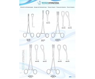 Sponge and Dressing Forceps